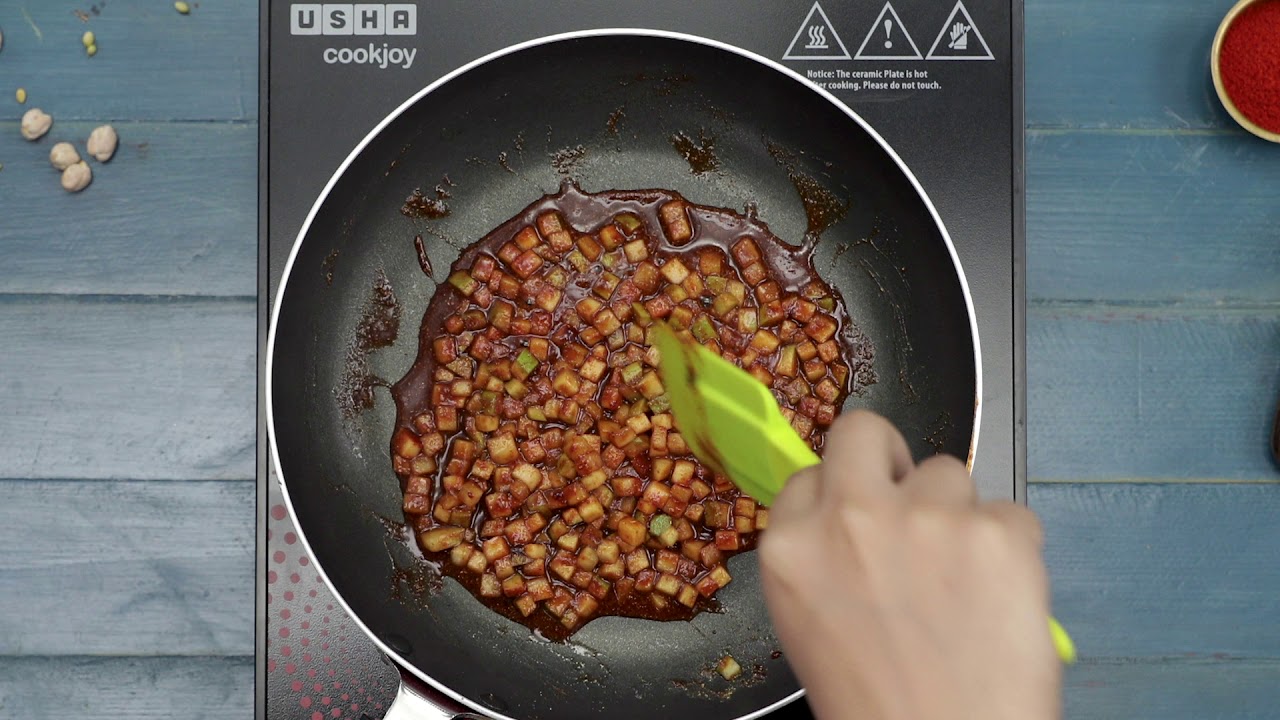 Chickpea Crumbled Chaat image